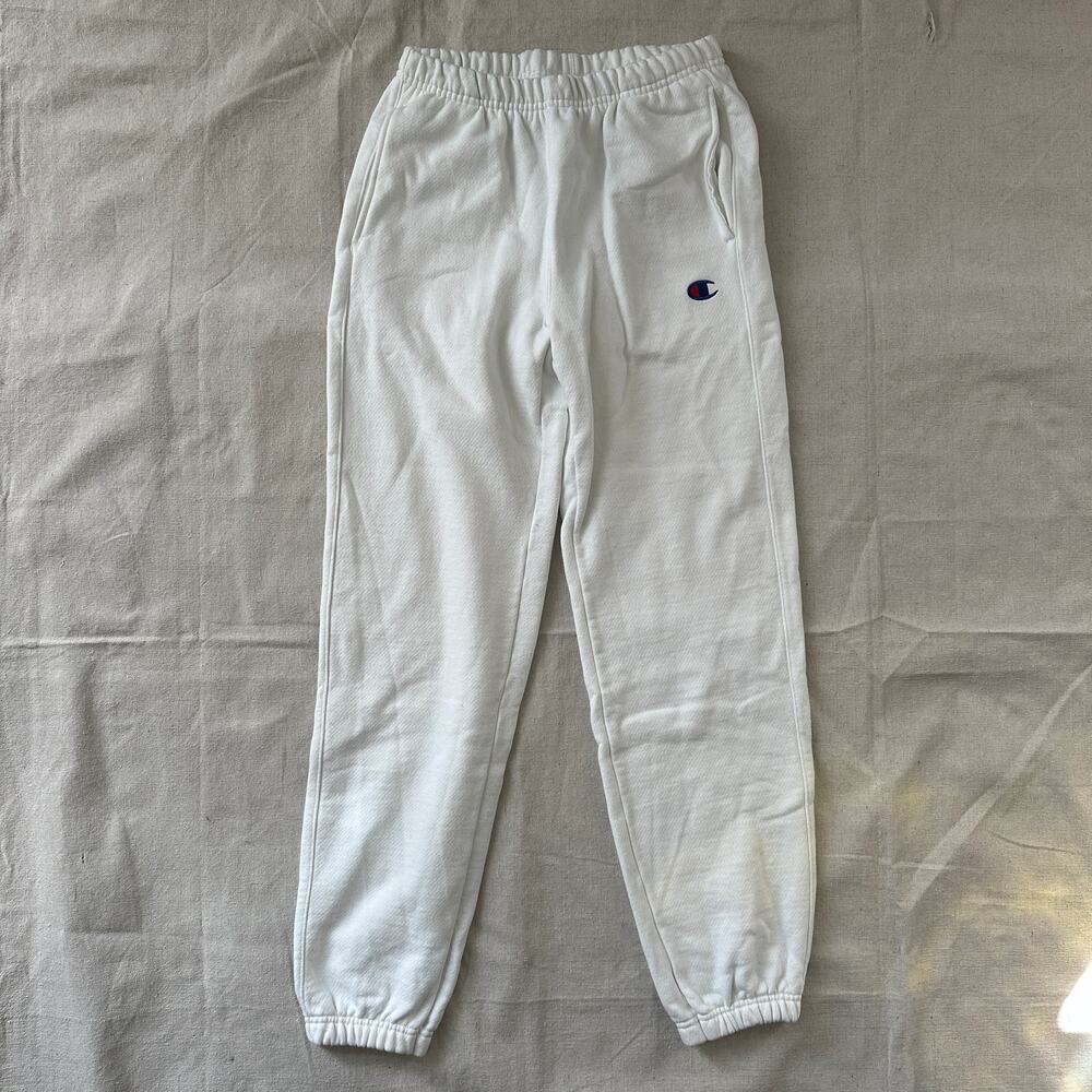 Vintage Champion Reverse Weave Sweatpants Cotton/Poly Back Pocket Womens Small